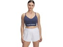 (取寄) アンダーアーマー レディース シームレス ロウ ブラ Under Armour women Canish Seamless Low Bra Downpour Gray/White(4)