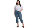 (取寄) エヌワイディージェイ レディース プラス ジョニ リラックスド-フィット カプリ ジーンズ イン マヨルカ ベイ NYDJ women Plus Jo...