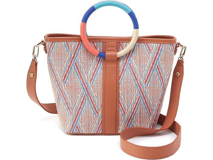() ۡܡ ǥ  ⡼ ȡ HOBO women Luna Small Tote Sunset Raffia