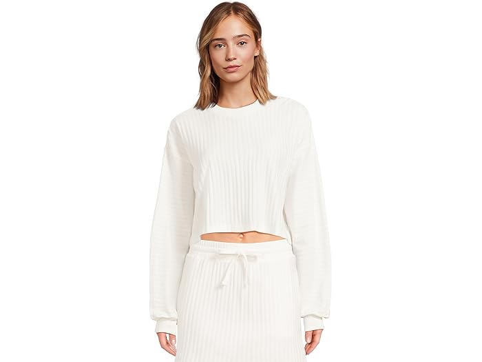 () 륹ڡ ǥ ϡ  ץ륪С L*Space women Half Court Pullover White