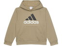 (取寄) アディダス キッズ ボーイズ エッセンシャル フーデット プルオーバー (ビッグ キッズ) adidas Kids boys Essential Hooded Pullover (Big Kids) Blanch Cargo