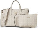 (取寄) ゲス レディース エディタ ミニ トート GUESS women Edita Mini Tote Stone(4)