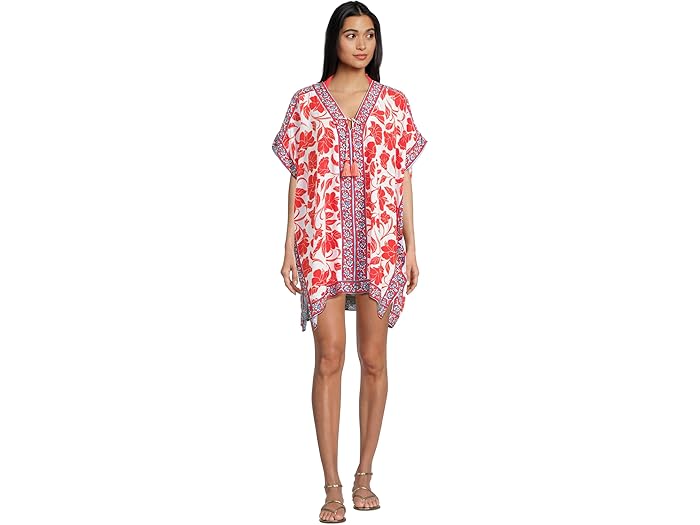(取寄) トミーバハマ レディース フィオーリ ボーダー チュニック Tommy Bahama women Fiori Border Tunic White