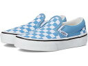 (取寄) バンズ キッズ キッズ クラシック スリッポン (リトル キッド) Vans Kids kids Classic Slip-On (Little Kid) Color Theory Checkerboard Heritage Blue