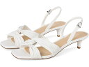 (取寄) マイケルコース レディース アレッシア キトン サンダル MICHAEL Michael Kors women Alessia Kitten Sandal Optic White