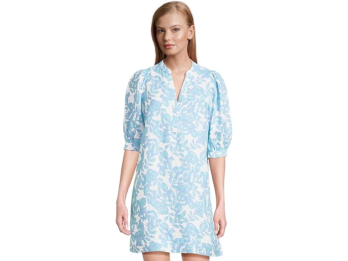 (取寄) リリー ピュリッツァー レディース ミアリー エルボー スリーブ リネン Lilly Pulitzer women Mialeigh Elbow Sl...