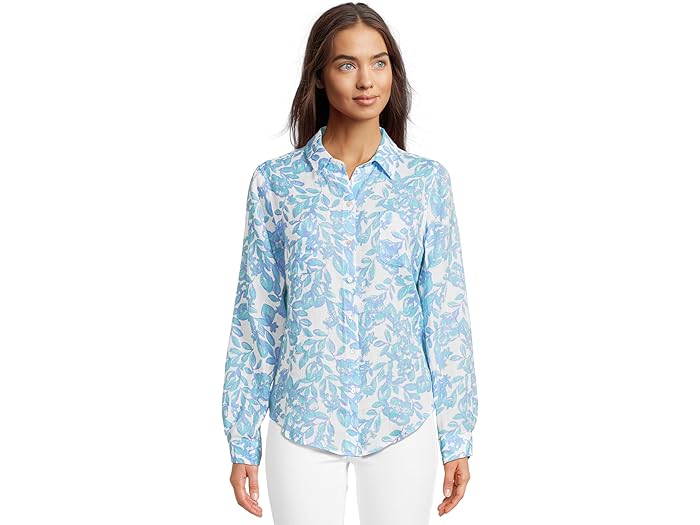 (取寄) リリー ピュリッツァー レディース シー ビュー ボタンダウン Lilly Pulitzer women Sea View B..