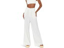 (取寄) ショウ ミー ユア ムームー レディース ヘイズ トラウザーズ Show Me Your Mumu women Hayes Trousers White Linen
