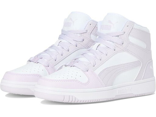 (取寄) プーマ キッズ キッズ リバウンド レイアップ ミッド (ビッグ キッド) PUMA Kids kids Rebound Layup Mid (Big Kid) Puma White/Lilac Frost (取寄) プーマ キッズ キッズ リバウンド レイアップ ミッド (ビッグ キッド) PUMA Kids kids Rebound Layup Mid (Big Kid) Puma White/Lilac Frost