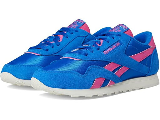 (取寄) リーボック ライフスタイル レディース クラシック ナイロン Reebok Lifestyle women Classic Nylon Optimum Blue/True Pink/Chalk (取寄) リーボック ライフスタイル レディース クラシック ナイロン Reebok Lifestyle women Classic Nylon Optimum Blue/True Pink/Chalk