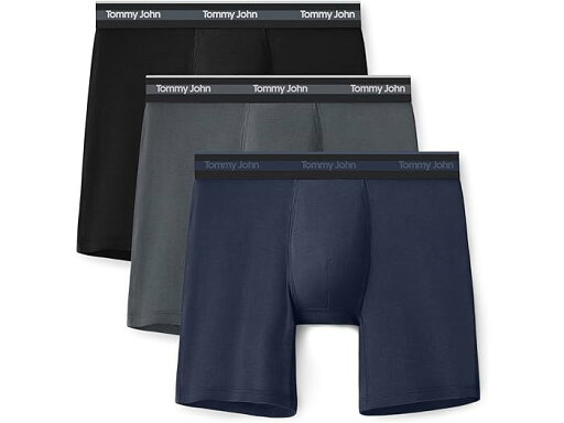 (取寄) トミー ジョン メンズ コンフォート ミクロ 6 ボクサー ブリーフ 3-パック Tommy John men Comfort Micro 6" Boxer Brief 3-pack Black, Turbulence, Dress Blues (取寄) トミー ジョン メンズ コンフォート ミクロ 6 ボクサー ブリーフ 3-パック Tommy John men Comfort Micro 6" Boxer Brief 3-pack Black, Turbulence, Dress Blues