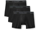 (取寄) トミー ジョン メンズ セカンド スキン モーダル 4 ボクサー ブリーフ 3-パック Tommy John men Second Skin Modal 4" Boxer Brief 3-pack Black