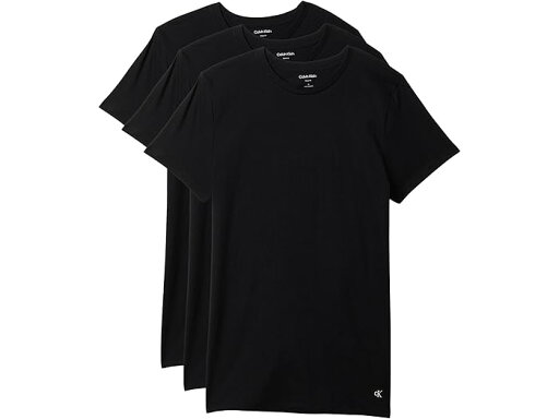 (取寄) カルバンクライン アンダーウェア メンズ コットン クラシックス 3-パック クルーネック Tシャツ Calvin Klein Underwear men Cotton Classics 3-pack Crewneck T-shirt Black/Black (取寄) カルバンクライン アンダーウェア メンズ コットン クラシックス 3-パック クルーネック Tシャツ Calvin Klein Underwear men Cotton Classics 3-pack Crewneck T-shirt Black/Black