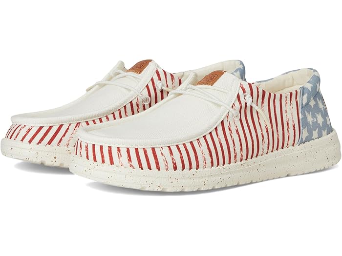 (取寄) ヘイ デュード レディース ウェンディ ファンク アメリカーナ スターズ Hey Dude women Wendy F..