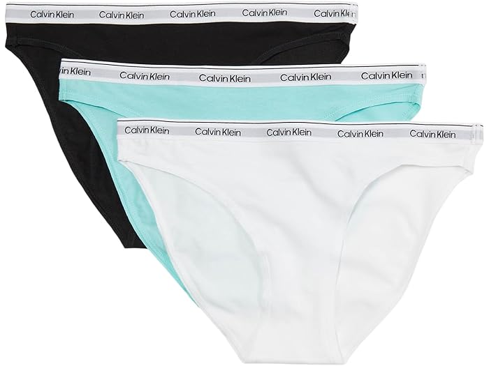 (取寄) カルバンクライン アンダーウェア レディース モダン ロゴ ビキニ 3-パック Calvi