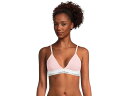 (取寄) カルバンクライン アンダーウェア レディース モダン コットン ライトリー ライン トライアングル ブラ Calvin Klein Underwear women Modern Cotton Lightly Lined Triangle Bra Buff Pink