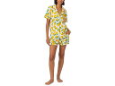 (取寄) ベッドヘッドパジャマズ レディース コットン ニット ショート スリーブ ボクサー Pj セット Bedhead PJs women Cotton K...