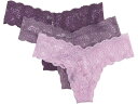 (取寄) コサベラ レディース ネバー セイ ネバー 3 パック ローライダー トング Cosabella women Never Say Never 3 Pa...