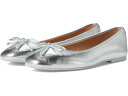 (取寄) コールハーン レディース ヤラ ソフト バレエ Cole Haan women Yara Soft Ballet Silver Leather/Silver Studs(4)