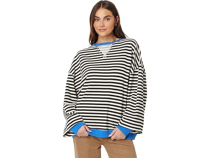 () ե꡼ԡץ ǥ 饷å ȥ饤ץ 롼 Free People women Classic Striped ...