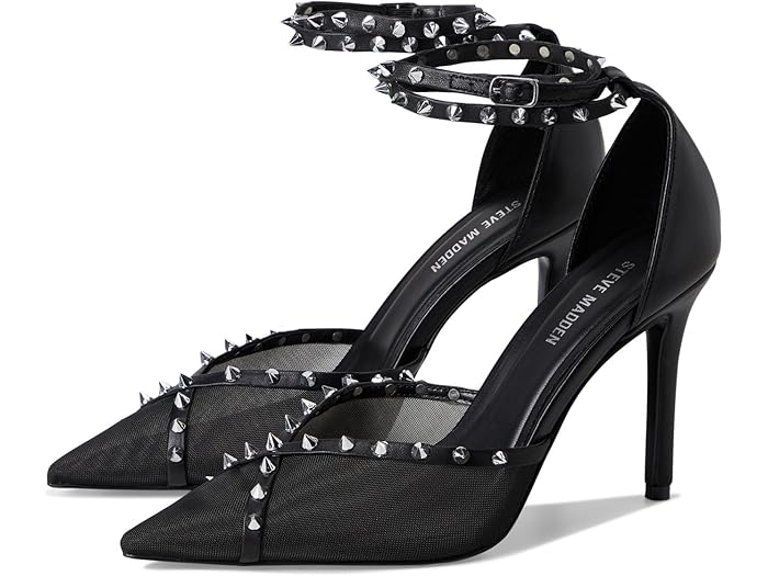 () ƥ֥ޥǥ ǥ Steve Madden women Lupton Black Leather