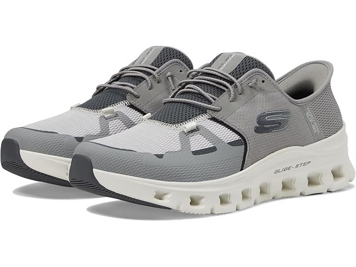 (取寄) スケッチャーズ スニーカー メンズ グライド-ステップ プロ ハンズ フリー スリップ-イン SKECHERS men Glide-Step Pro Hands Free Slip-In Grey/Charcoal