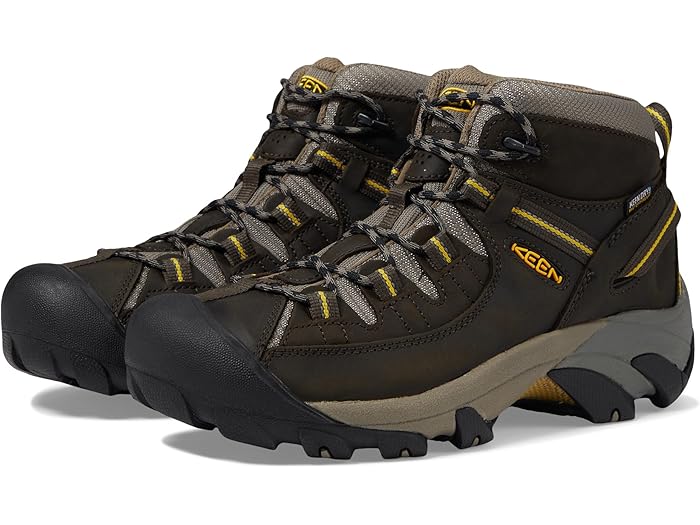 ()     ߥå KEEN men Targhee II Mid Black Olive/Yellow