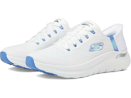(取寄) スケッチャーズ レディース アーチ フィット 2.0 イージー シック ハンズ フリー スリップ-インス SKECHERS women Arch Fit 2.0 Easy Chic Hands Free Slip-Ins White Blue (取寄) スケッチャーズ レディース アーチ フィット 2.0 イージー シック ハンズ フリー スリップ-インス SKECHERS women Arch Fit 2.0 Easy Chic Hands Free Slip-Ins White Blue