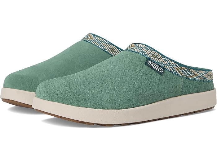 ()  ǥ  ߥ塼  KEEN women Elle Mule Suede Dark Forest/Bir...