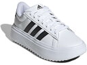 (取寄) アディダス レディース グランド コート プラットフォーム adidas women Grand Court Platform White/Black...