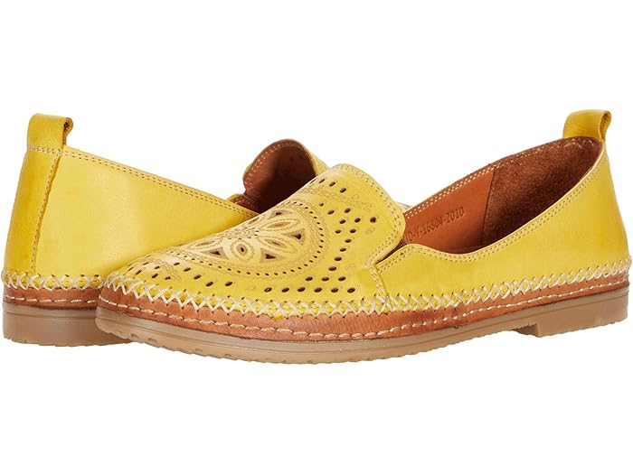 () ץ ƥå ǥ 󥰥å Spring Step women Ingrid Yellow Leather
