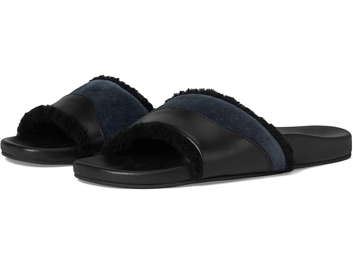 () 륫 ǥ 饤 OluKai women HoAla Slide Black/Black