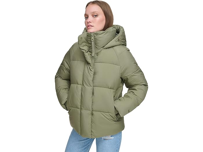 () ꡼Х ǥ ƥå աǥå Х֥ ѥե Levi's women Quilted Hooded Bubb...