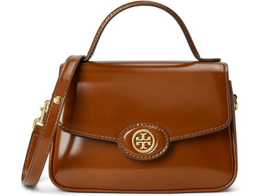 (取寄) トリーバーチ レディース ロビンソン スパッツォラート スモール トップ ハンドル バッグ Tory Burch women Robinson Spazzolato Small Top-Handle Bag Dark Sienna (取寄) トリーバーチ レディース ロビンソン スパッツォラート スモール トップ ハンドル バッグ Tory Burch women Robinson Spazzolato Small Top-Handle Bag Dark Sienna
