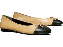 (取寄) トリーバーチ レディース キャップ-トゥ バレエ Tory Burch women Cap-Toe Ballet Ginger Shortbread/...