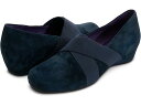 (取寄) ヴァネリ レディース Vaneli women Maiya Navy Suede(4)