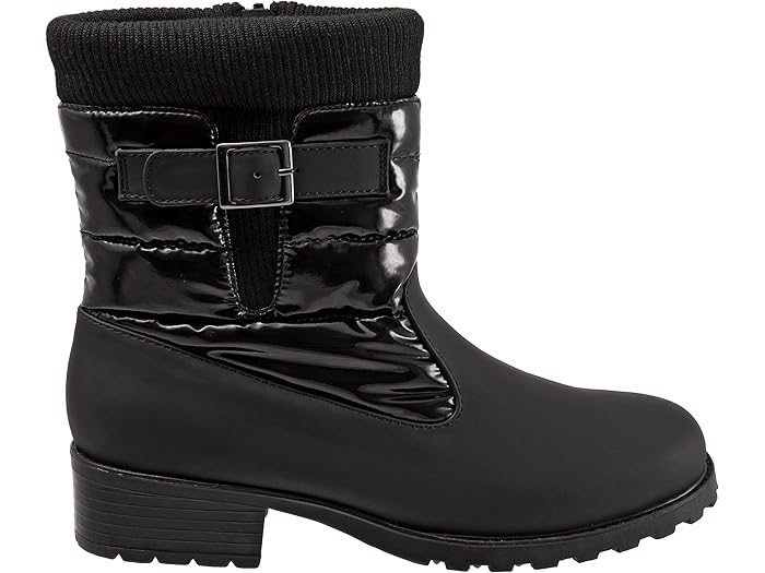 楽天ジェットラグ楽天市場店（取寄） トロッターズ レディース ベリー ミッド Trotters women Berry Mid Black/Patent Veg Calf Leather