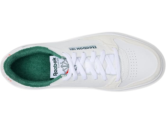 (取寄) リーボック ライフスタイル フェーズ コート Reebok Lifestyle Phase Court White/White/Dark Green