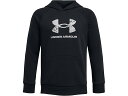 (取寄) アンダーアーマー キッズ ボーイズ ライバル フリース ビッグ ロゴ ブーディ (ビッグ キッズ) Under Armour Kids boys Rival Fleece Big Logo Hoodie (Big Kids) Black/Mod Gray