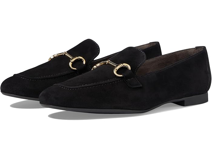 () ݡ륰꡼ ǥ ե Paul Green women Daphne Black Suede Combo