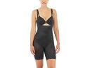 (取寄) スパンクス レディース シンスティンクツ 2.0 オープン-バスト ミッドサイ ボディスーツ Spanx women Thinstincts 2.0 Open-Bust Midthigh Bodysuit Very Black(4)