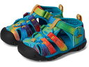 (取寄) キーン キッズ ボーイズ シーキャンプ リ シーエヌエックス (トドラー) KEEN Kids boys Seacamp II CNX (Toddler) Vivid Blue/Original Tie-Dye(4)
