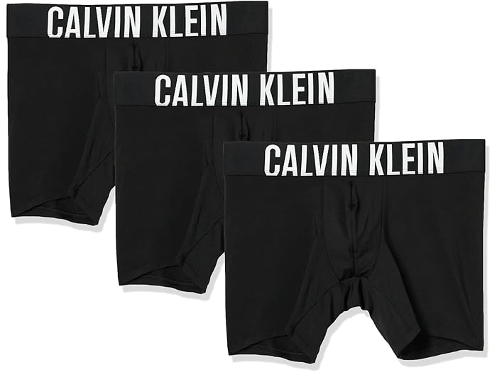 (取寄) カルバンクライン アンダーウェア メンズ インテンス パワー 3-パック ボクサー ブリーフ Calvin Klein Underwear men Intense Power 3-Pack Boxer Brief Black/Black/Black