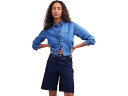 (取寄) メイドウェル レディース バミューダ ショーツ イン ウォッシュ Madewell women Bermuda Shorts In Bronxville Wash Bronxville Wash(4)