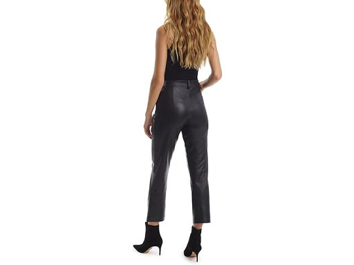 (取寄) コマンドー レディース フォー レザー 7/8 トラウザーズ SLG67 Commando women Faux Leather 7/8 Trousers SLG67 Black
