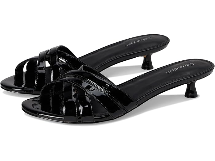 () Х󥯥饤 ǥ ӡ Calvin Klein women Gabbie Black Patent