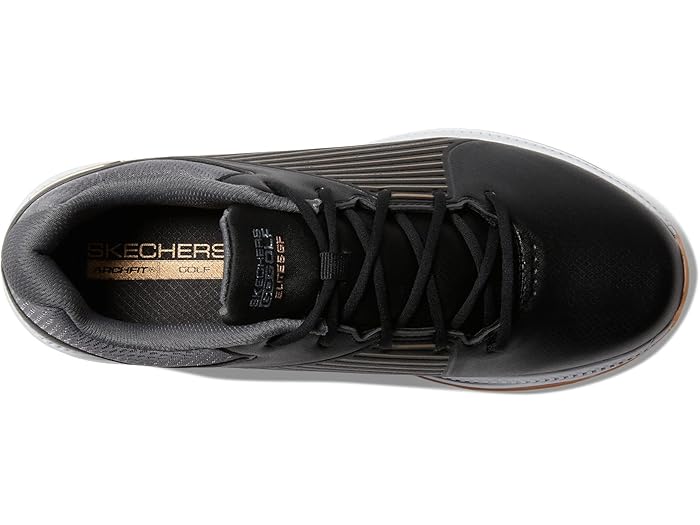 (取寄) スケッチャーズ ゴルフ レディース ゴー ゴルフ エリート 5-GF Skechers GO GOLF women Go Golf Elite 5-GF Black/Rose Gold