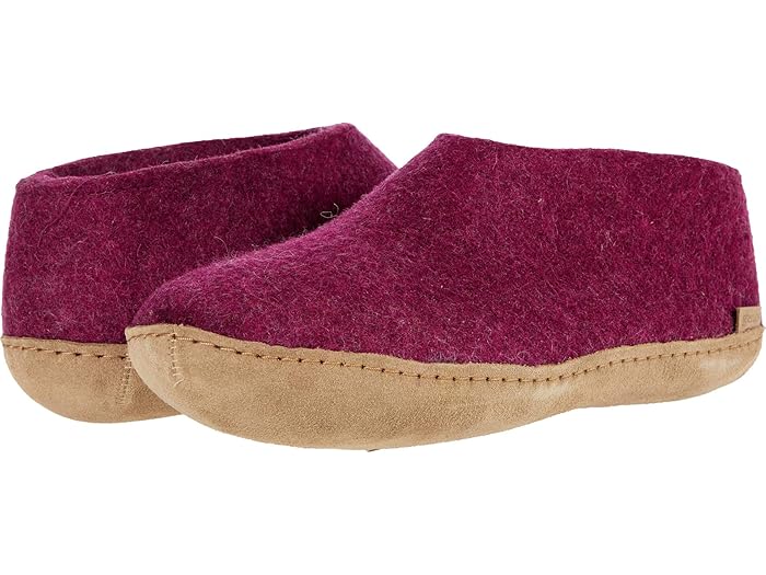 () 졼å  塼 쥶 ȥ Glerups Wool Shoe Leather Outsole Cran...