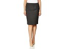 (取寄) カルバンクライン レディース ストレート フィット スーツ スカート (レギュラー アンド プラス サイズ) Calvin Klein women Straight Fit Suit Skirt (Regular and Plus Sizes) Charcoal
