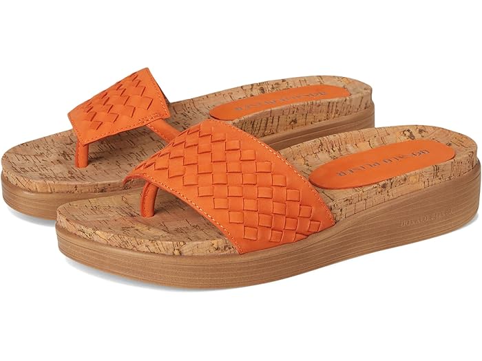 () ɥʥɥץʡ ǥ եե Donald Pliner women FIFI Orange - Nubuc